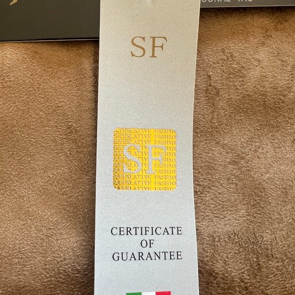 Superlative Fashion Brand Brown Ultrasuede Wind Breaker Jacket! - Picture 9 of 16